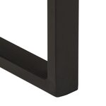 vidaXL Table à manger 110x55x75 cm bois de manguier massif