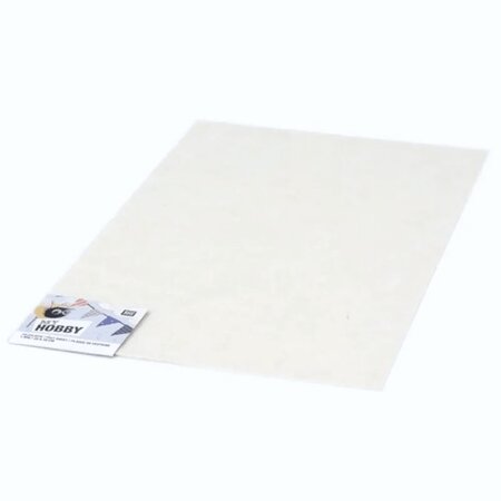 Feuille de feutrine 30 x 20 cm - blanc crème