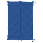 vidaXL Coussin de banc de jardin bleu 150x(50+50)x7 cm tissu oxford