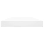 vidaXL Panneaux de bibliothèque 4 Pièces blanc bois d’ingénierie