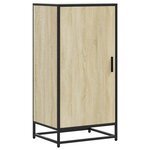vidaXL Étagère à chaussures chêne sonoma 48x38x97 5 cm bois ingénierie
