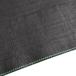 vidaXL Membrane anti-mauvaises herbes noir 2x100 m PP