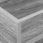 vidaXL Table d'appoint 2 Pièces Gris Sonoma 30 x 30 x 56 cm