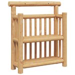 vidaXL Étagère Murale Montage mural Naturel 40 x 13 x 44 cm Bambou