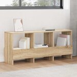 vidaXL Étagère à magazines Chêne Sonoma 102 x 30 x 45 cm