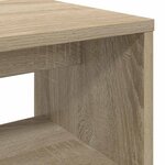 vidaXL Meuble TV Chêne Sonoma 100 x 30 x 40 cm Bois d'ingénierie