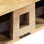 vidaXL Table basse Style cassette 100x52x45 cm Bois de manguier massif