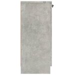 vidaXL Buffet Gris béton 60x30x70 cm Bois d'ingénierie