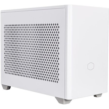 Boîtier PC - COOLER MASTER - MasterBox NR200P - Blanc - Mini-ITX - Panneau Acier et Verre trempé - Riser cable (MCB-NR200P-WGNN-S00)