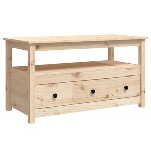 vidaXL Table basse 102x49x55 cm Bois massif de pin