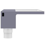 vidaXL Déversoir pour cascade avec LED RVB Acrylique 30 cm