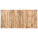 vidaXL Table à manger 200x100x75 cm bois de manguier massif