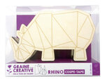 Rhino en bois dérouleur de Ruban adhésif - Graine créative
