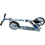 muuwmi 551 - Aluminium Trottinette Deluxe 205 mm gris-Bleu