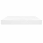 vidaXL Matelas de lit à ressorts ensachés fermeté moyenne Blanc 160x200x20 cm