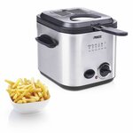 Princess Mini friteuse et fondue 840 W 1 2 L Argenté 182611