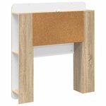 vidaXL Cabinet de Tête de Lit avec stockage Bois d’ingénierie