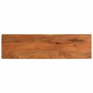 vidaXL Dessus de table 110x30x2 5cm rectangulaire bois massif d'acacia