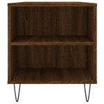 vidaXL Table basse chêne marron 102x44 5x50 cm bois d'ingénierie