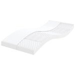 vidaXL Lit de jour avec gigogne et matelas vert foncé 90x200cm velours