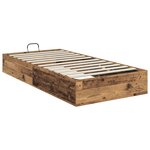 vidaXL Cadre de lit ottoman Bois ancien 193 x 75 5 x 25 cm