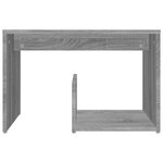 vidaXL Table d'appoint Sonoma gris 59x36x38 cm Bois d'ingénierie