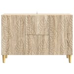 vidaXL Buffet Chêne Sonoma 89 x 34 5 x 60 cm Bois d'ingénierie