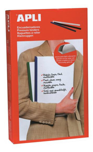 Reliures noires a4 50 pièces 1 reliure   100 feuilles