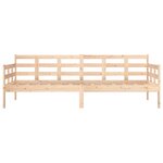 vidaXL Lit de jour sans matelas bois de pin massif 80x200 cm