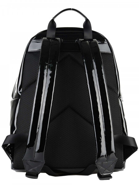 Sac a dos vernis noir outlet