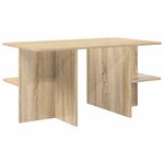 vidaXL Table basse Chêne Sonoma 87 x 50 x 45 cm Bois d’ingénierie