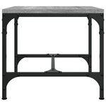 vidaXL Tables d'appoint 2Pièces Sonoma gris 40x40x35 cm Bois d'ingénierie