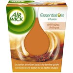 Desodorisant Maison Bougie Parfumée Huiles Essentielles Anti-Tabac AIR WICK