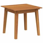 vidaXL Ensemble de repas extérieur Marron Bois d'Acacia Massif