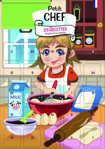 Calendrier de l'avent P'tit Chef 25 recettes