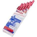 Marqueur Peinture Brillante 751 Rouge Pointe Ronde 1-2 mm x 10 EDDING