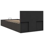 vidaXL Cadre de lit à rangement hydraulique sans matelas 90x200 cm