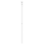 vidaXL Tête de lit métal blanc 100 cm