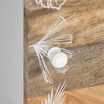 vidaXL Table basse 80x50x40 cm bois de manguier massif