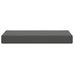 vidaXL Coussin de Siège d'Extérieur Anthracite 80 x 40 x 8 cm