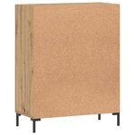 vidaXL Buffet chêne artisanal 69 5x34x90 cm bois d'ingénierie