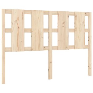 vidaXL Tête de lit 125 5x4x100 cm Bois massif de pin