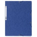 Chemise 3 rabats à élastiques Carte 400g - A4 - Coloris Aléatoire EXACOMPTA