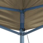 vidaXL Tente de fête Crème 291 x 431 x 315 cm Tissu Oxford