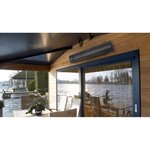 Eurom chauffage pour patio "outdoor heatpanel" 1800 w noir