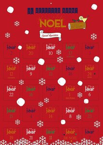 Calendrier de l'avent recettes de noel