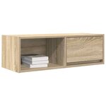 vidaXL Meubles TV 2 Pièces chêne sonoma 80x31x25 5 cm bois d'ingénierie