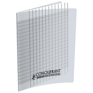 Cahier Déficients Visuels 24 x32 cm Grands Carreaux 2 5Mm 96P Polypro Incolore OXFORD