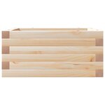 vidaXL Jardinière 50x50x23 cm bois de pin massif
