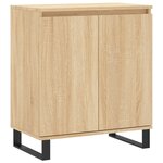 vidaXL Buffet Chêne sonoma 60x35x70 cm Bois d'ingénierie